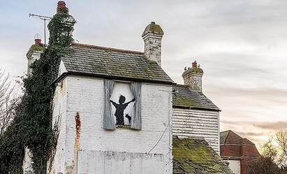 Yıkımla birlikte gitti: Yanlışlıkla Banksy’nin eserini tahrip ettiler - kultur-sanat