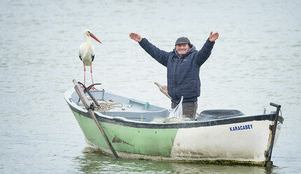 12 yıl sonra yeniden! Hasret sona erdi... Yaren Leylek, Adem Amca’ya kavuştu - haberler