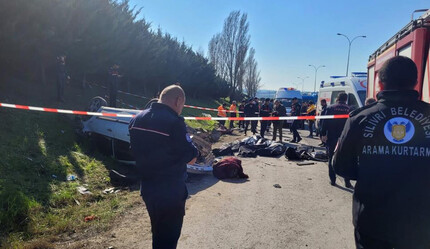 Son dakika... TEM'deki feci kazadan acı haber geldi: 6 kişi hayatını kaybetti - gundem