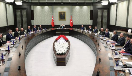 Cumhurbaşkanlığı Külliyesi'ndeki MGK zirvesi sona erdi: Deprem vurgusu dikkat çekti - secim-2023