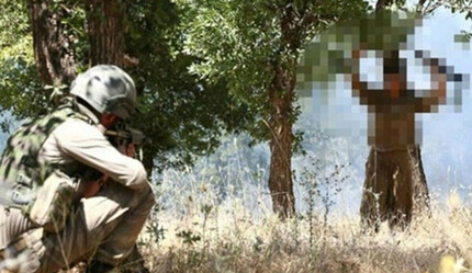 Hakkari'de bir PKK'lı terörist teslim oldu - gundem