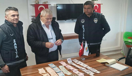 Adana'da 3 saat dilenen şahsın üzerinden bin 385 lira çıktı - gundem