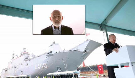 TCG Anadolu'nun TSK'ya teslim törenine damga vuran anlar: Sayenizde tarih yazıyoruz - politika