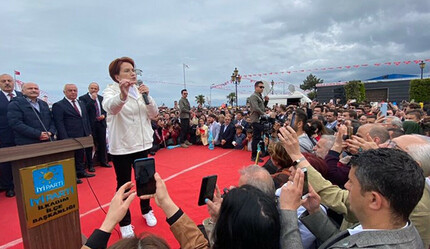 İYİ Parti Lideri Akşener, Samsun'da AK Partililerden oy istedi, Kılıçdaroğlu'nu 15. cumhurbaşkanı ilan etti - secim-2023