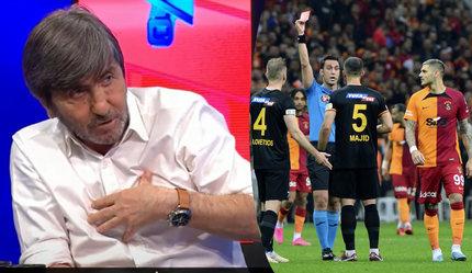 Rıdvan Dilmen canlı yayında esti gürledi: Maçı kartsız bitirmesi rezalet - spor