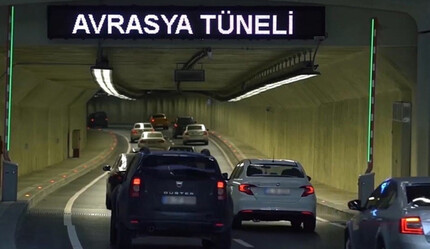 Bir rekor da Avrasya Tüneli'nden geldi!  22 Nisan'da 85 bin 437 araç geçti - ekonomi