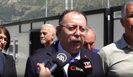 YSK Başkanı Yener, Hatay'daki seçmen sayısını açıkladı - gundem