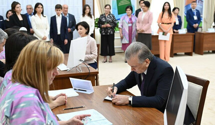 “Benim Anayasam” Referandumunda Özbek Halkı “EVET” Dedi - gundem