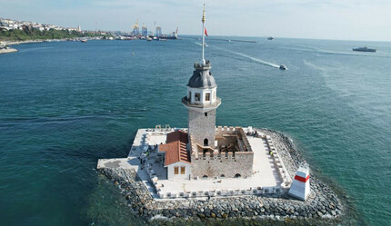 Kız Kulesi'nin açılış tarihi belli oldu, dron ile havadan görüntülendi - kultur-sanat