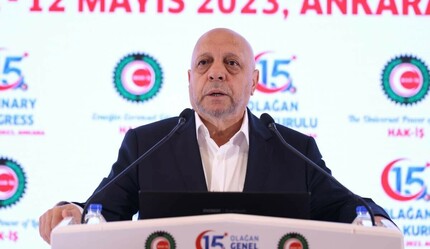 HAK-İŞ sandık başına gitti: Mahmut Arslan güven tazeledi - secim-2023