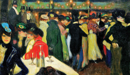 Gizli detay 120 yıl sonra ortaya çıktı: Picasso, eserine kırmızı kurdeleli köpek saklamış - kultur-sanat