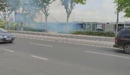 Son dakika: Balat'ta tramvayda yangın paniği - gundem