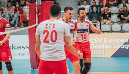 A Milli Erkek Voleybol Takımı, Avrupa Altın Ligi’ne galibiyetle başladı! - VOLEYBOL