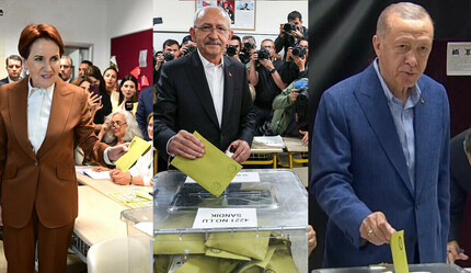 Liderler oyunu kullandı, siyasiler sandık başında - secim-2023