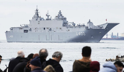 TCG Anadolu gemisi rekor ziyaretçi sayına ulaştı - gundem