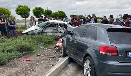 Aksaray'da 2 otomobil birbirine girdi!  Korkunç kazada 3 kişi öldü, 2 kişi yaralandı - gundem