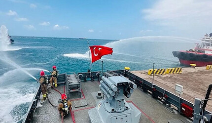 TCG Anadolu nefes kesti! Aksaz'daki ilk eğitim görüntüleri paylaşıldı - gundem