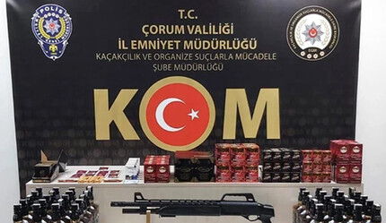 Kaçak silah ve sigara operasyonu - gundem