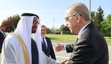 Cumhurbaşkanı Erdoğan'la görüşen BAE lideri Al Nahyan'dan Türkçe paylaşım: Ekonomik ortaklıkları ilerletmeyi konuştuk - sirket-haberleri