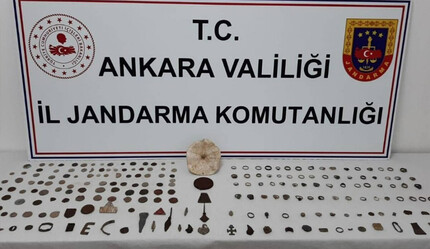 Ankara'da tarihi eser operasyonu - gundem