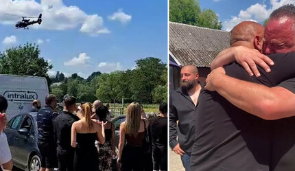 Dünya kendi cenazesine helikopterle inen TikTok fenomenini konuşuyor - magazin