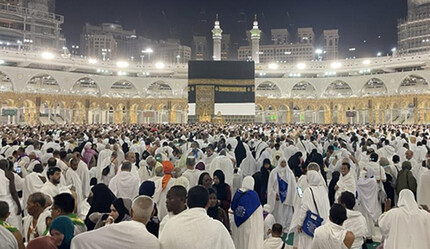 Milyonlarca hacı adayı Kabe'sine kavuştu - gundem