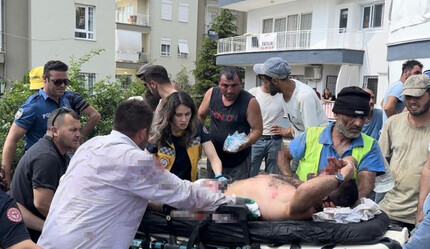 Aydın'da inşaat işçileri patronlara taşla sopayla saldırdı! Ortalık savaş alanına döndü: 1'i ağır 5 yaralı - gundem