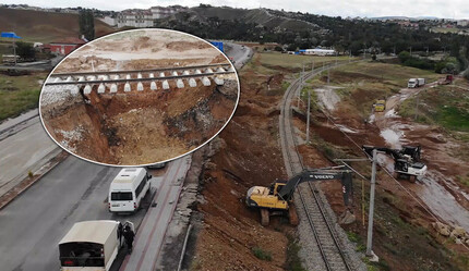 Sel suları Doğu Ekspresi hattını çökertti: Tren seferleri durduruldu - gundem