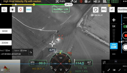 Dron filosu ile 6 ayda 202 kaçak tespit etti - ekonomi