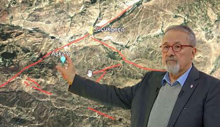 Naci Görür ‘Son depremler bölgeyi sıkıştırdı’ diyerek uyardı! Haritada işaretledi - gundem