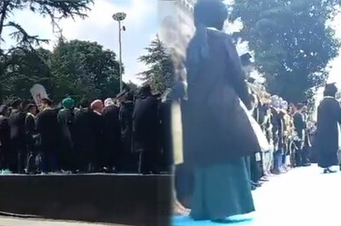 Başörtülüleri hedef gösterdi: Mezuniyet törenini kayda alıp nefretini kustu - gundem