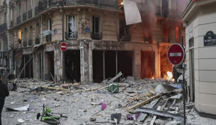 Paris'te patlama oldu, yaralılar var - dunya