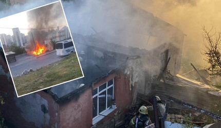 Küçükçekmece’de yangın! Alevlere teslim olan ev kullanılamaz hale geldi - gundem