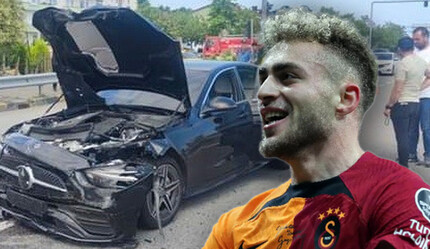 Galatasaraylı futbolcu Barış Alper Yılmaz memleketine giderken trafik kazası geçirdi - gundem