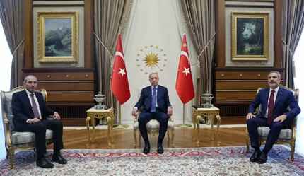 Cumhurbaşkanı Erdoğan, Ayman Safadi'yi kabul etti - gundem