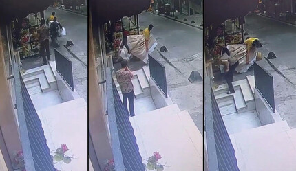 Televizyon çalan hırsıza esnaf yardım etti - gundem