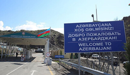 Azerbaycan, Laçın sınır kontrol noktasındaki geçişleri geçici olarak durdurdu - dunya
