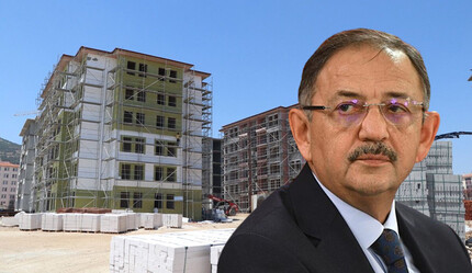 Bakan Özhaseki hedefi yineledi: Kaba inşaatı biten deprem konutlarını paylaştı - gundem