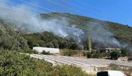 Antalya'nın Kaş ilçesinde yangın! - gundem