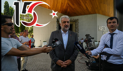 AK Partili Kabaktepe 15 Temmuz Şehitler Makamı'nda konuştu: Darbenin faillerine terörist demeyenleri anlamıyorum - gundem