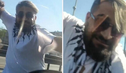 Trafik magandası cezasız kalmadı! Hamile kadının aracına saldırıya tutuklama - gundem