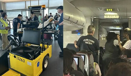 Uçakta can pazarı: Yolcu ve kabin görevlileri bayıldı, şirket paraları iade etti - dunya