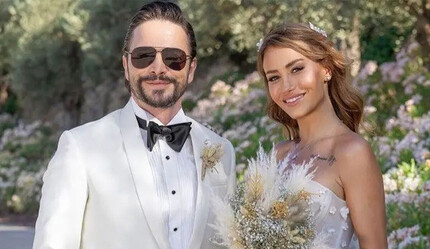 4 yıllık birliktelikte mutlu son! Ahmet Kural ve Çağla Gizem evlendi - magazin