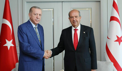 Cumhurbaşkanı Erdoğan, KKTC Cumhurbaşkanı Tatar'la görüştü - gundem