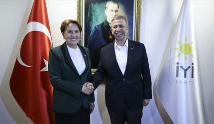 İYİ Parti Genel Başkanı Meral Akşener, Mansur Yavaş ile bir araya geldi. - politika