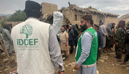 İDDEF'ten sel felaketi yaşayan Afganistan'a acil yardım - dunya