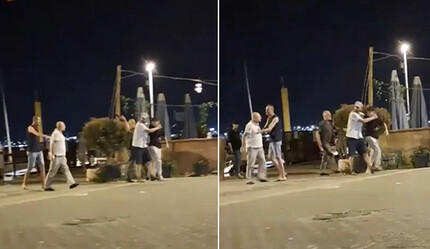 Kavgayı ayırmaya geldi sandılar: Gencin kafasında şişe patlattı - gundem