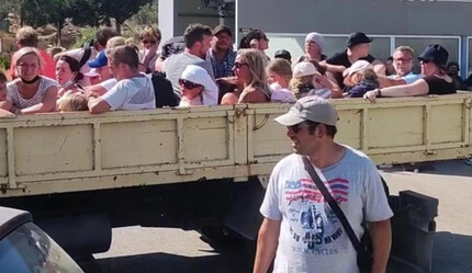 Yunanistan'ın turistik Rodos adasında orman yangını 8. gününde: 40 bin kişi tahliye edildi - dunya
