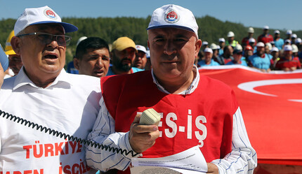 Muğla'da sendikalı termik santral ve maden işçilerinden basın açıklaması - gundem