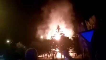 Ankara'da korkutan patlama! Geceyi alevler aydınlattı - gundem